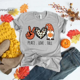 Peace Love Thanksgiving Shirt Family Thanksgiving Shirt