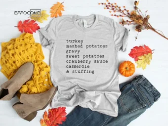 Turkey Mashed Potatoes Gravy Sweet Potatoes Cranberry
