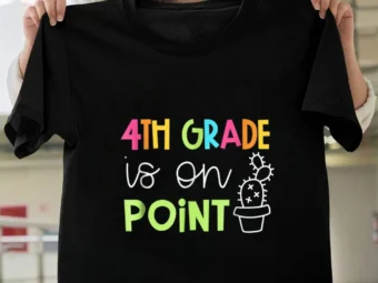 Cactus Teacher Shirt, Cute 4th Grade Teacher T-Shirt