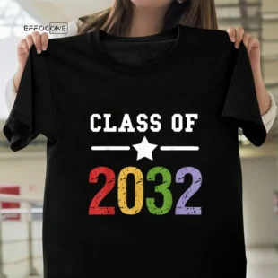 Class of 2032 Grow With Me shirt