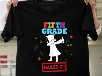 5th Grade Graduate Nails It Dabbing Class of 2021