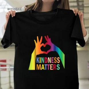 Kindness Matters School Anti-Bullying Autistic T-Shirt Gift