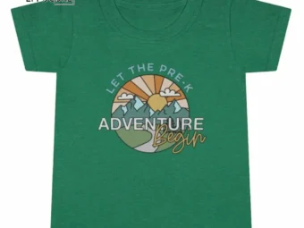 Let the Pre-K Adventure Begin - Toddler Sizes