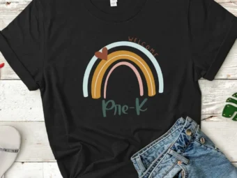 Pre-K Shirt, Pre-K Teacher, Preschool Teacher, PreK Shirt, PreK Teacher, First Day of School, Rainbow Teacher Tee