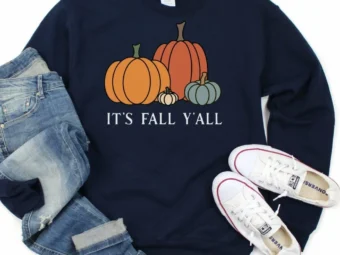 It's Fall Y'all Sweatshirt, Halloween Teacher Sweatshirt, One Thankful Teacher, Pumpkin Teacher Sweatshirt, I Teach the Cutest