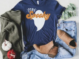 Stay Spooky Shirt, Halloween Teacher Shirt, Trick or Teach, Halloween Party Shirt, Fall Teacher Shirt, Teacher Costume, Cute Halloween Shirt