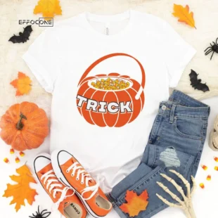 TREAT, Halloween Shirt, Trick or Treat t-shirt, Funny Halloween Shirt, Gay Halloween Shirt