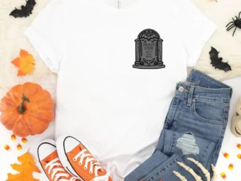 Tombstones B, Halloween Shirt, Trick or Treat t-shirt, Funny Halloween Shirt, Gay Halloween Shirt