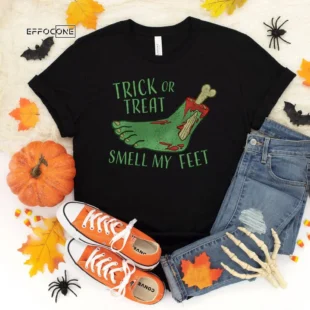 Trick or Treat Smell my Feet, Halloween Shirt, Trick or Treat t-shirt, Funny Halloween Shirt, Gay Halloween Shirt