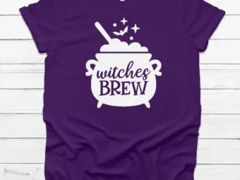 Witches Brew Halloween Tee, Halloween Shirt, Trick or Treat t-shirt, Funny Halloween Shirt, Gay Halloween Shirt