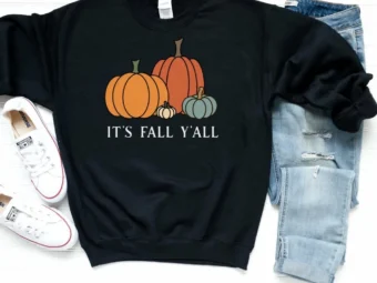 It's Fall Y'all Sweatshirt, Halloween Teacher Sweatshirt, One Thankful Teacher, Pumpkin Teacher Sweatshirt, I Teach the Cutest