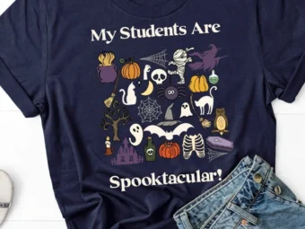 Spooktacular Students, Halloween Teacher Shirt, Spooktacular Shirt, Trick or Teach, Autumn Teacher Shirt, Teacher Shirt, Teacher Fall Shirt