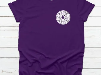 Basic Witch Halloween T-Shirt, Halloween Shirt, Trick or Treat t-shirt, Funny Halloween Shirt, Gay Halloween Shirt