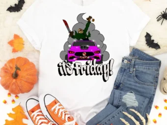 It's Friday, Halloween Shirt, Trick or Treat t-shirt, Funny Halloween Shirt, Gay Halloween Shirt