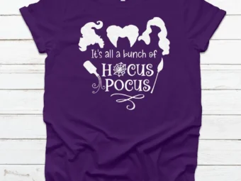 It's all a bunch of Hocus Pocus Shirt, Halloween Shirt, Trick or Treat t-shirt, Funny Halloween Shirt, Sanderson Sisters Halloween Shirt