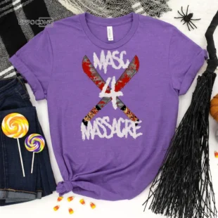 Mask 4 Masacre, Halloween Shirt, Trick or Treat t-shirt, Funny Halloween Shirt, Gay Halloween Shirt