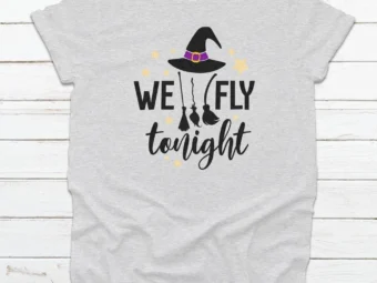 We Fly Tonight Halloween Tee Shirt, Halloween Shirt, Trick or Treat t-shirt, Funny Halloween Shirt, Gay Halloween Shirt