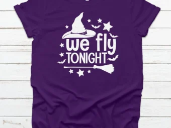 We fly tonight shirt for halloween, Halloween Shirt, Trick or Treat t-shirt, Funny Halloween Shirt, Gay Halloween Shirt