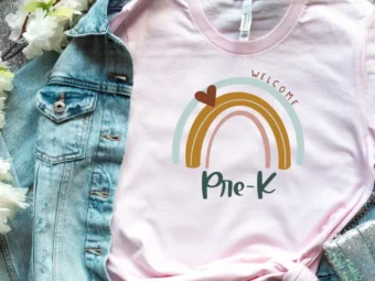 Pre-K Shirt, Pre-K Teacher, Preschool Teacher, PreK Shirt, PreK Teacher, First Day of School, Rainbow Teacher Tee