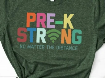 PreK Strong, Zooming into Prek, PreK Teacher, Preschool Shirt, Prek Shirt, Preschool Teacher, Zoom School, Virtual School, Distance Learning