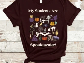 Spooktacular Students, Halloween Teacher Shirt, Spooktacular Shirt, Trick or Teach, Autumn Teacher Shirt, Teacher Shirt, Teacher Fall Shirt