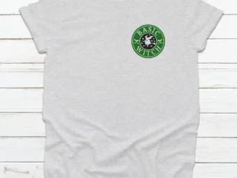 Basic Witch Halloween T-Shirt, Halloween Shirt, Trick or Treat t-shirt, Funny Halloween Shirt, Gay Halloween Shirt