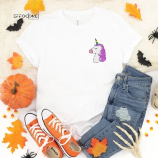 Halloween Unicorn Tee Shirt, Trick or Treat t-shirt, Funny Halloween Shirt, Gay Halloween Shirt