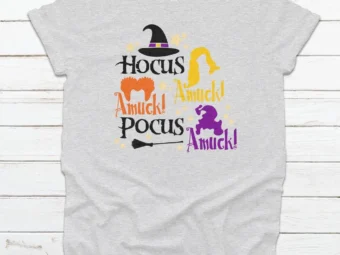 Hocus Amuck, Pocus Amuck Shirt, Halloween Shirt, Trick or Treat t-shirt, Funny Halloween Shirt, Gay Halloween Shirt