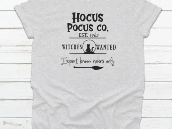 Hocus Pocus Co. Halloween Tee, Halloween Shirt, Trick or Treat t-shirt, Funny Halloween Shirt, Gay Halloween Shirt