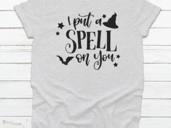 I put a spell on you Batty Witch Halloween Shirt, Trick or Treat t-shirt, Funny Halloween Shirt, Sanderson Sisters Halloween Shirt