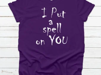 I put a spell on you Halloween Shirt, Halloween Shirt, Trick or Treat t-shirt, Funny Halloween Shirt, Sanderson Sisters