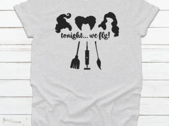 Tonight We Fly Halloween Shirt, Halloween Shirt, Trick or Treat t-shirt, Funny Halloween Shirt, Gay Halloween Shirt