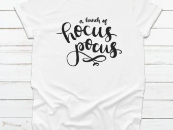 A bunch of hocus pocus, Halloween Shirt, Trick or Treat t-shirt, Funny Halloween Shirt, Gay Halloween Shirt