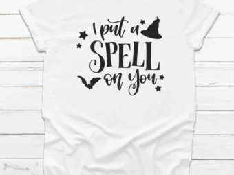 I put a spell on you Batty Witch Halloween Shirt, Trick or Treat t-shirt, Funny Halloween Shirt, Sanderson Sisters Halloween Shirt