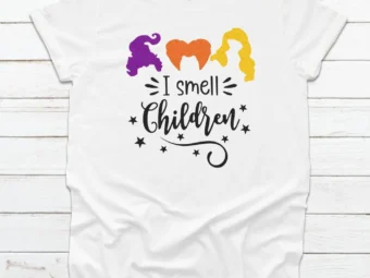 I smell children halloween tee, Halloween Shirt, Trick or Treat t-shirt, Funny Halloween Shirt, Sanderson Sisters Shirt