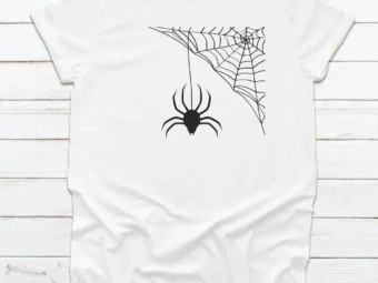 Spider Web Halloween Tee Shirt, Halloween Shirt, Trick or Treat t-shirt, Funny Halloween Shirt, Gay Halloween Shirt