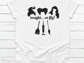 Tonight We Fly Halloween Shirt, Halloween Shirt, Trick or Treat t-shirt, Funny Halloween Shirt, Gay Halloween Shirt