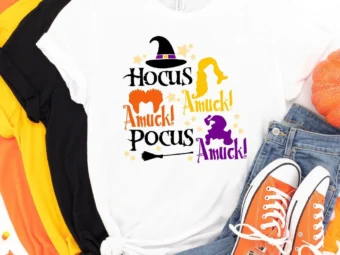 Hocus Amuck, Pocus Amuck Shirt, Halloween Shirt, Trick or Treat t-shirt, Funny Halloween Shirt, Gay Halloween Shirt