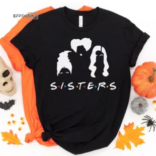 Sisters Friends Halloween Tee Shirt, Halloween Shirt, Trick or Treat t-shirt, Funny Halloween Shirt, Halloween Squad Shirt, Cute Shirt