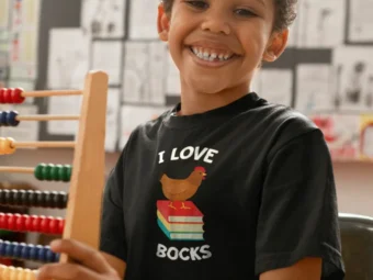 Book Shirt I Love Bocks Funny Chicken Reading I Love Bocks Gift Tee