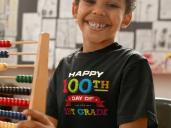Happy 100th Day of 1St Grade Shirt for Teacher Student Gift
