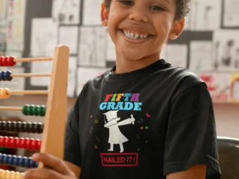 5th Grade Graduate Nails It Dabbing Class of 2021