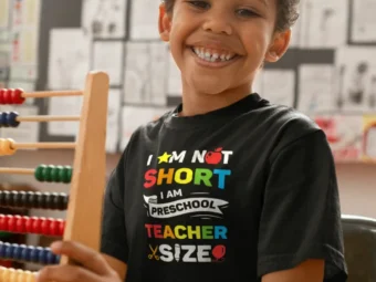 I am not short I am preschool teacher size funny teachers