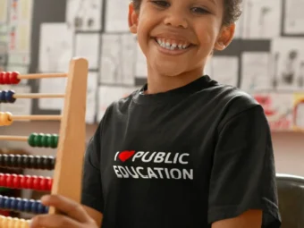 I Love Public Education Support Message to Teachers