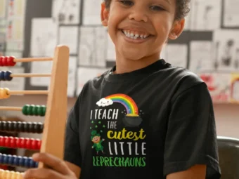 I Teach The Cutest Little Leprechauns Shirt School Cute