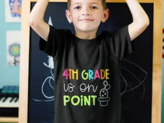 Cactus Teacher Shirt, Cute 4th Grade Teacher T-Shirt