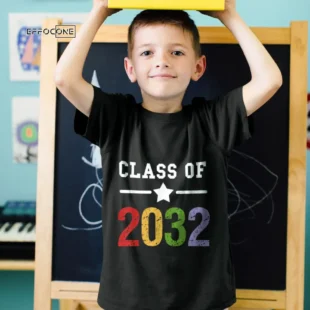 Class of 2032 Grow With Me shirt