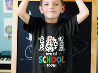 101 Days of School Today - Funny Pet Lover Damatian