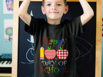 Happy 100th Day Of School For Teacher & Student Gift