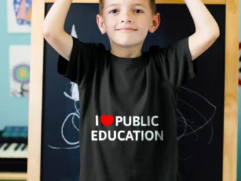 I Love Public Education Support Message to Teachers